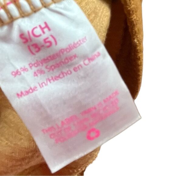 NWT No Boundaries Junior’s Camel Color Bodycon Suspenders Dress, Size S - Picture 7 of 8